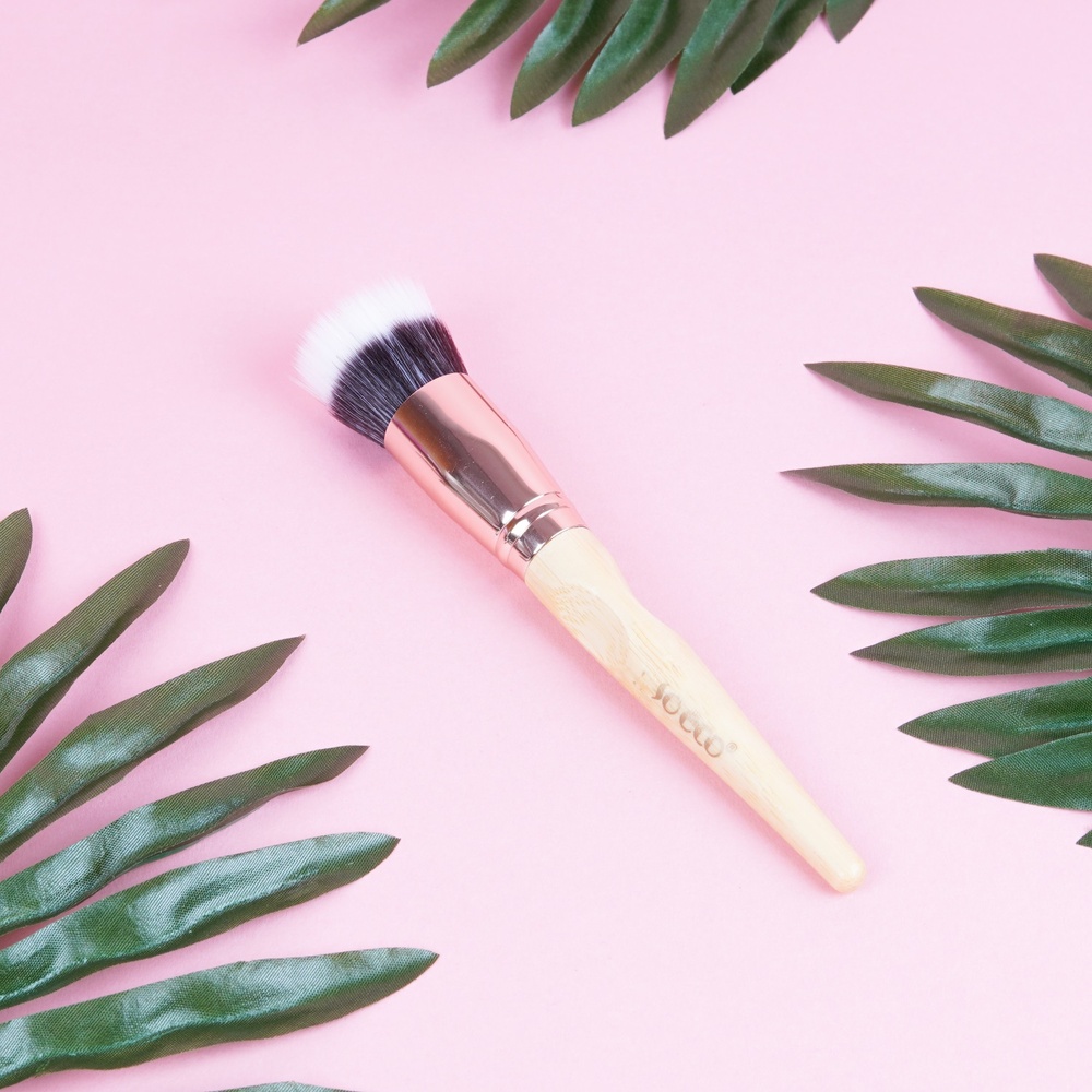 so eco Pinceau Stippling Estompeur Duo Fibres Pinceau de maquillage
