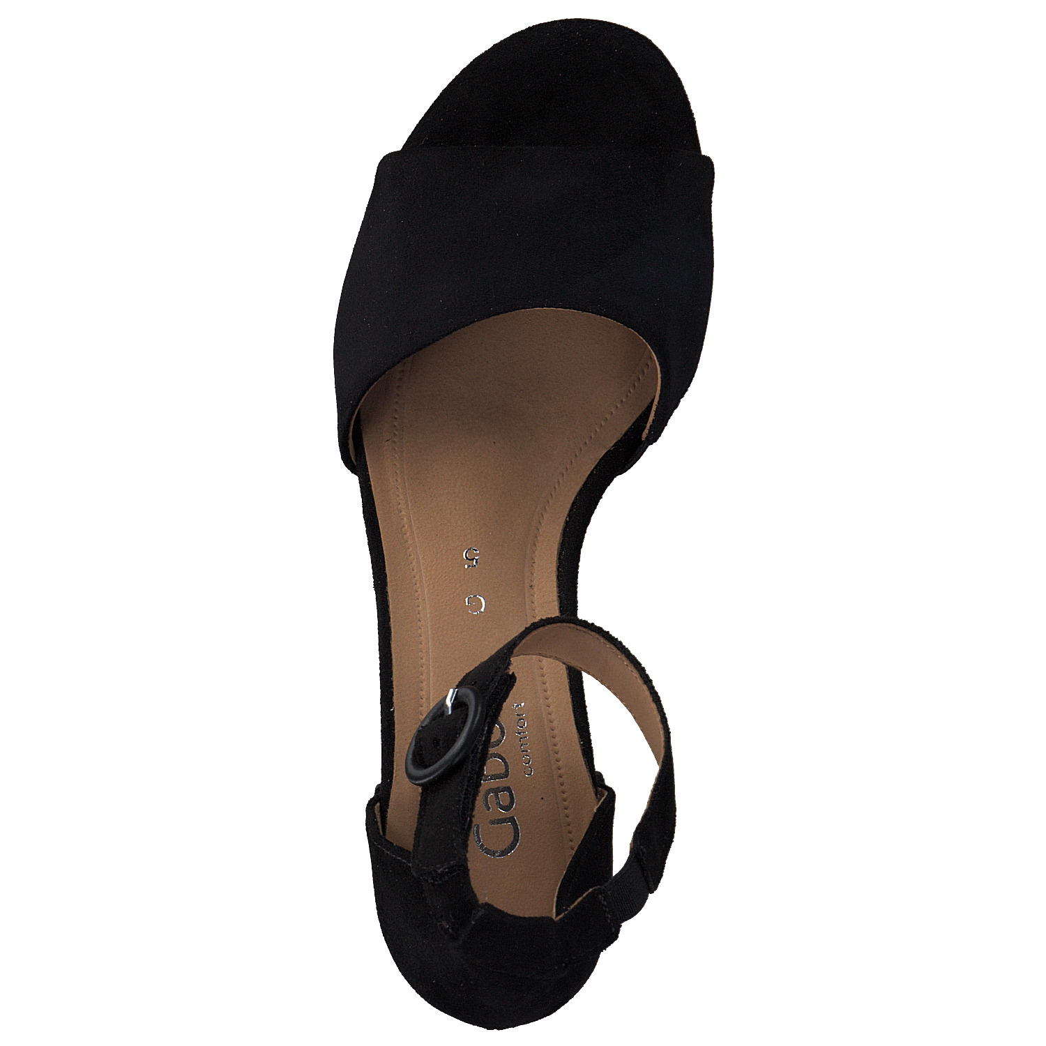 Gabor 82.902, Klassische Sandaletten, Damen, Schwarz