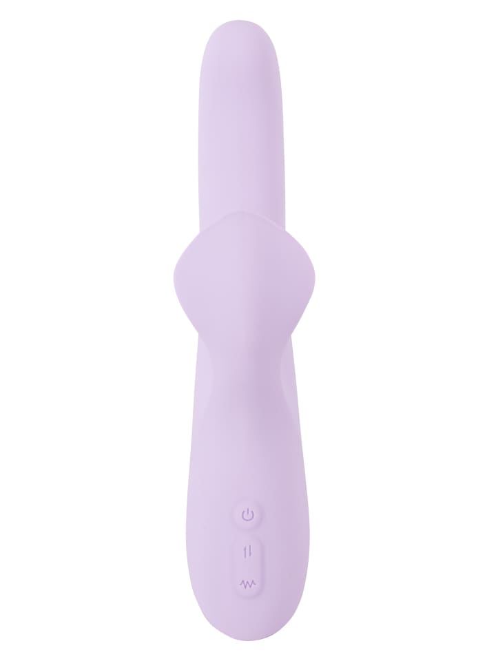 Sweet Smile Rabbitvibrator Thrusting Pearl Vibrator in lila günstig kaufen 23,5