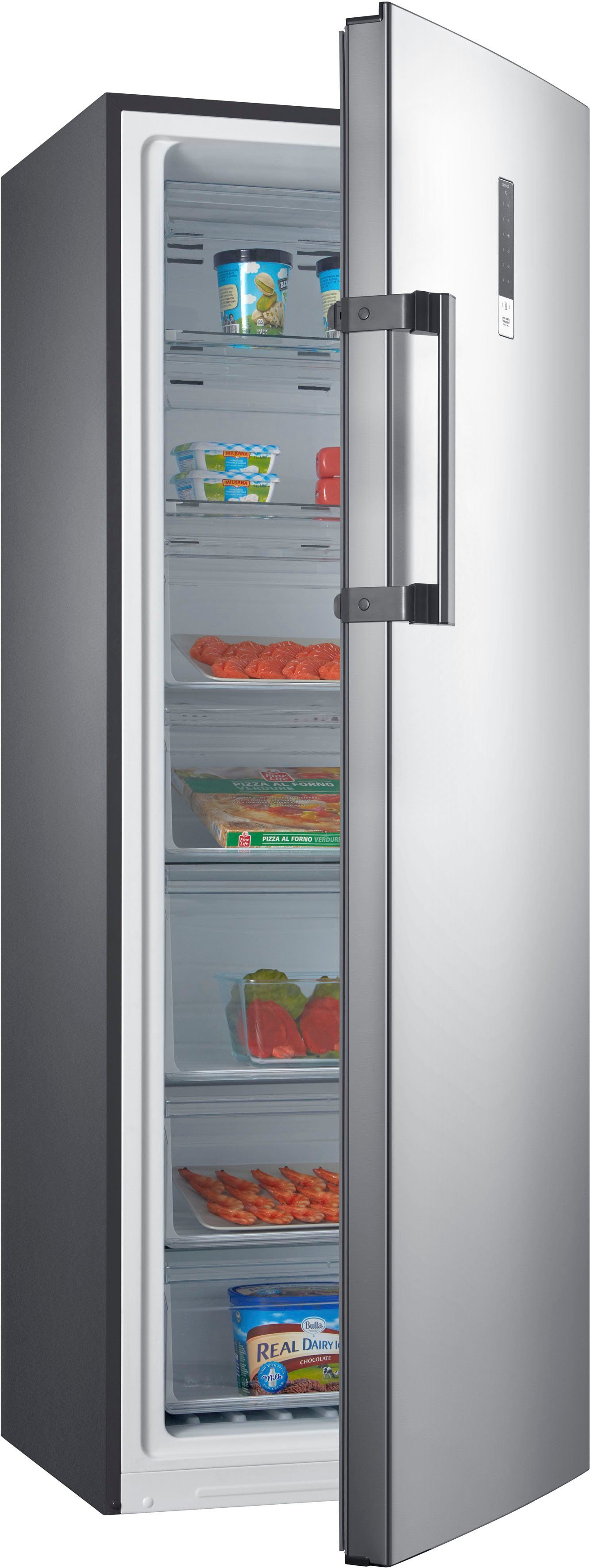 Hanseatic Gefrierschrank HGS17260ENFI, 172,2 cm hoch, 59,5 cm breit, Kühlschrankmodus
