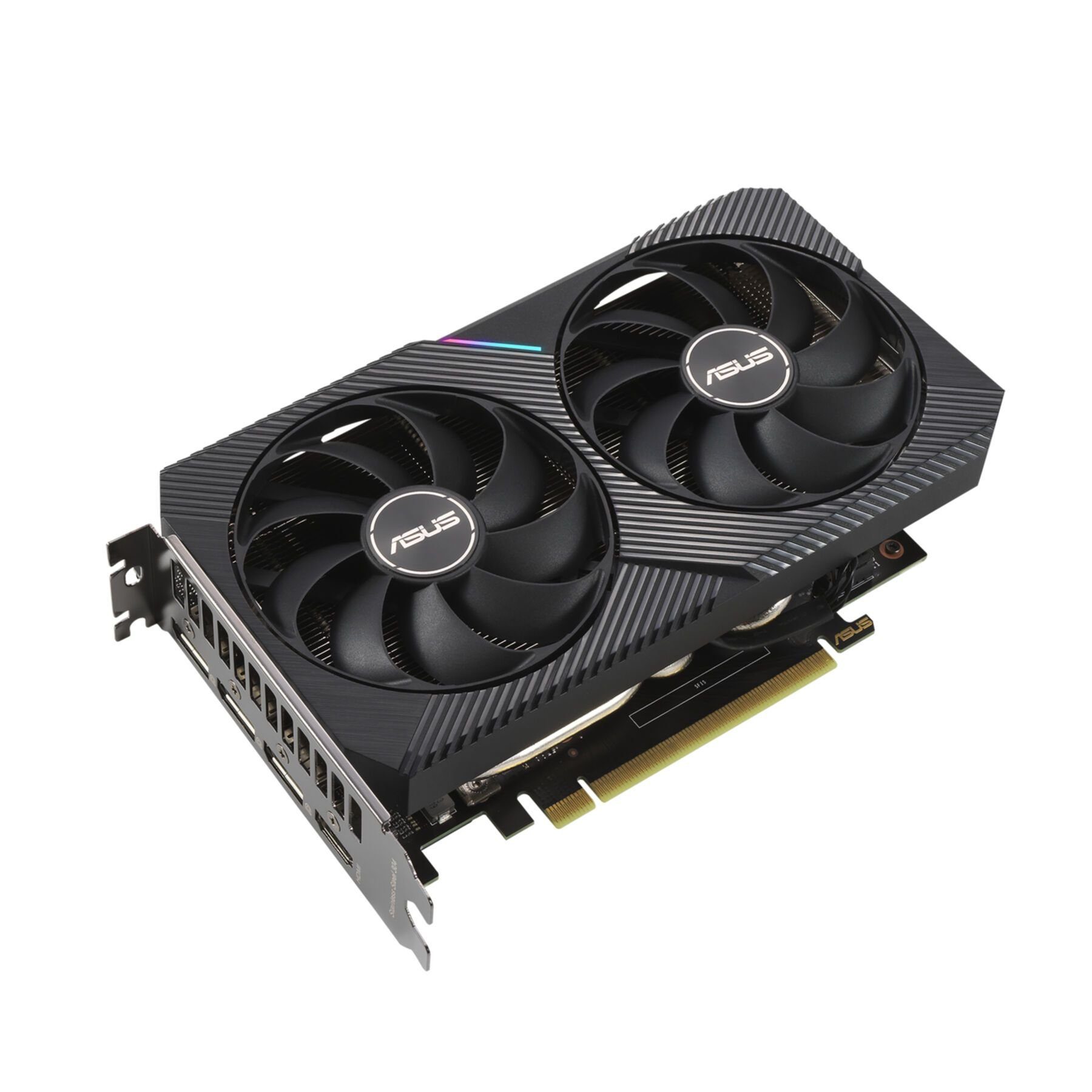 Asus GeForce RTX 3060 DUAL-RTX3060-O12G-V2 Grafikkarte (12 GB, GDDR6)