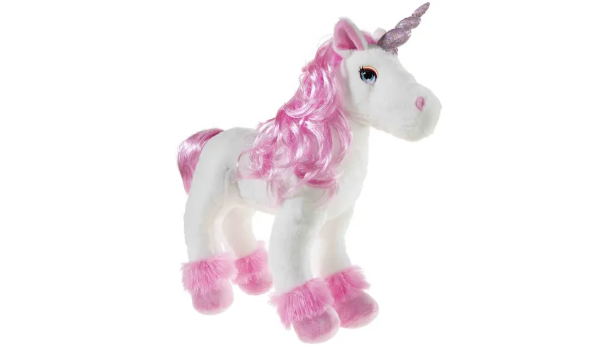 Heunec - Einhorn mit Puppenhaar Plüschfigur