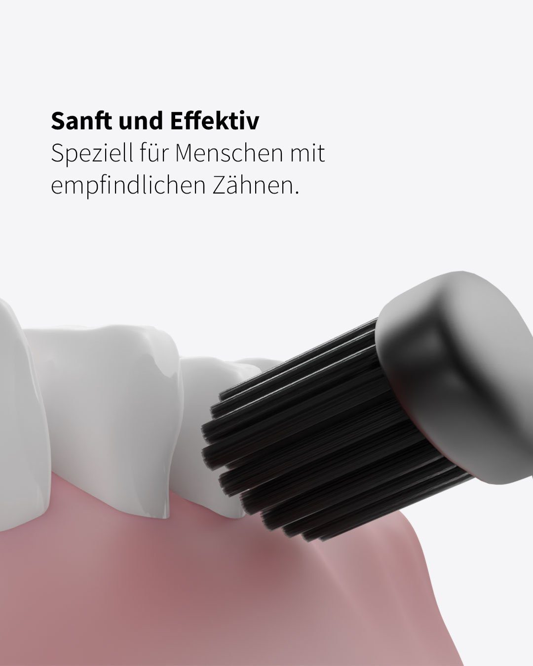 Zahnheld Aufsteckbürsten Basic Soft (weich), 3 Weiche Wechselköpfe (plastikfrei verpackt)