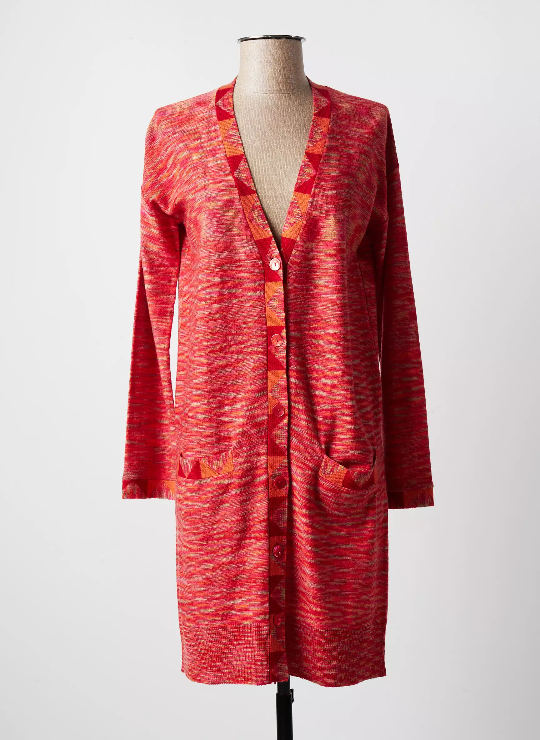 Montagut Cardigans Femme couleur rouge
