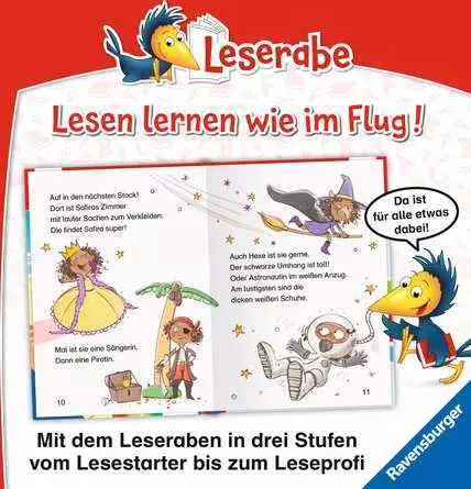 Leserabe - 1. Lesestufe: Safiras Prinzessinnen-Schloss