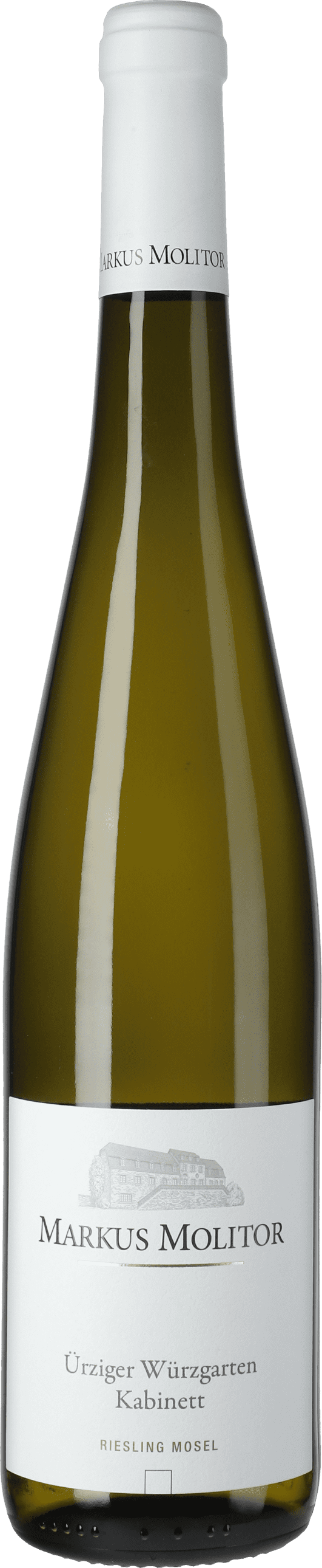 Markus Molitor: Riesling Ürziger Würzgarten Kabinett Weiße Kapsel 2021