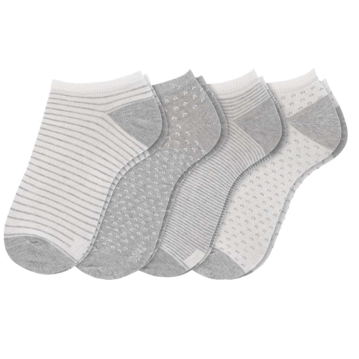 4 Paar Damen Sneaker-Socken im Set