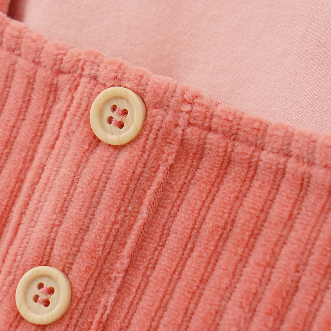 Newborn Cordkleid und Langarmshirt im Set