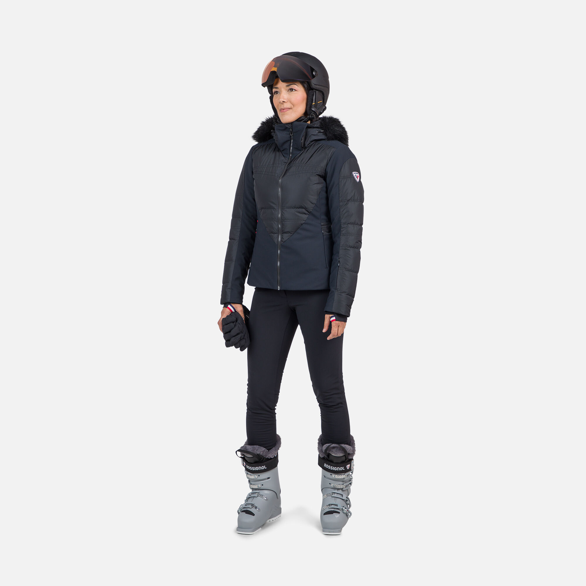 Veste de ski Victoire Hybrid femme