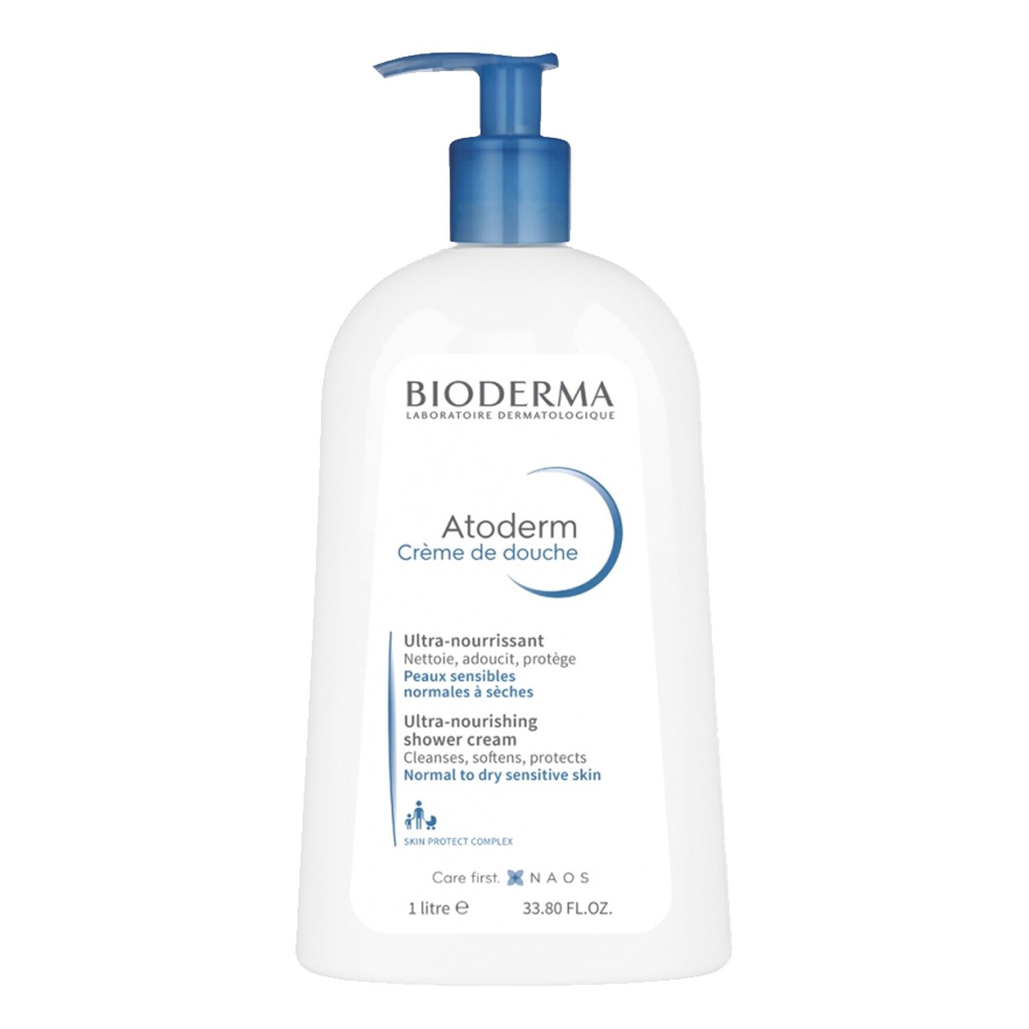 Bioderma Atoderm Crème de Douche Peaux Sensibles Normales à Sèches