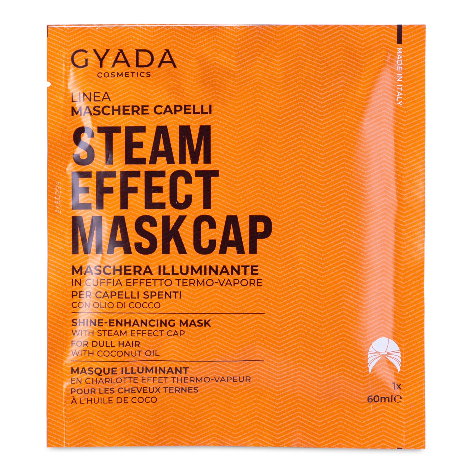Fabric Hair Masks - Illuminating Cap Mask with Thermo-Steam Effect - Illuminating Hair Mask