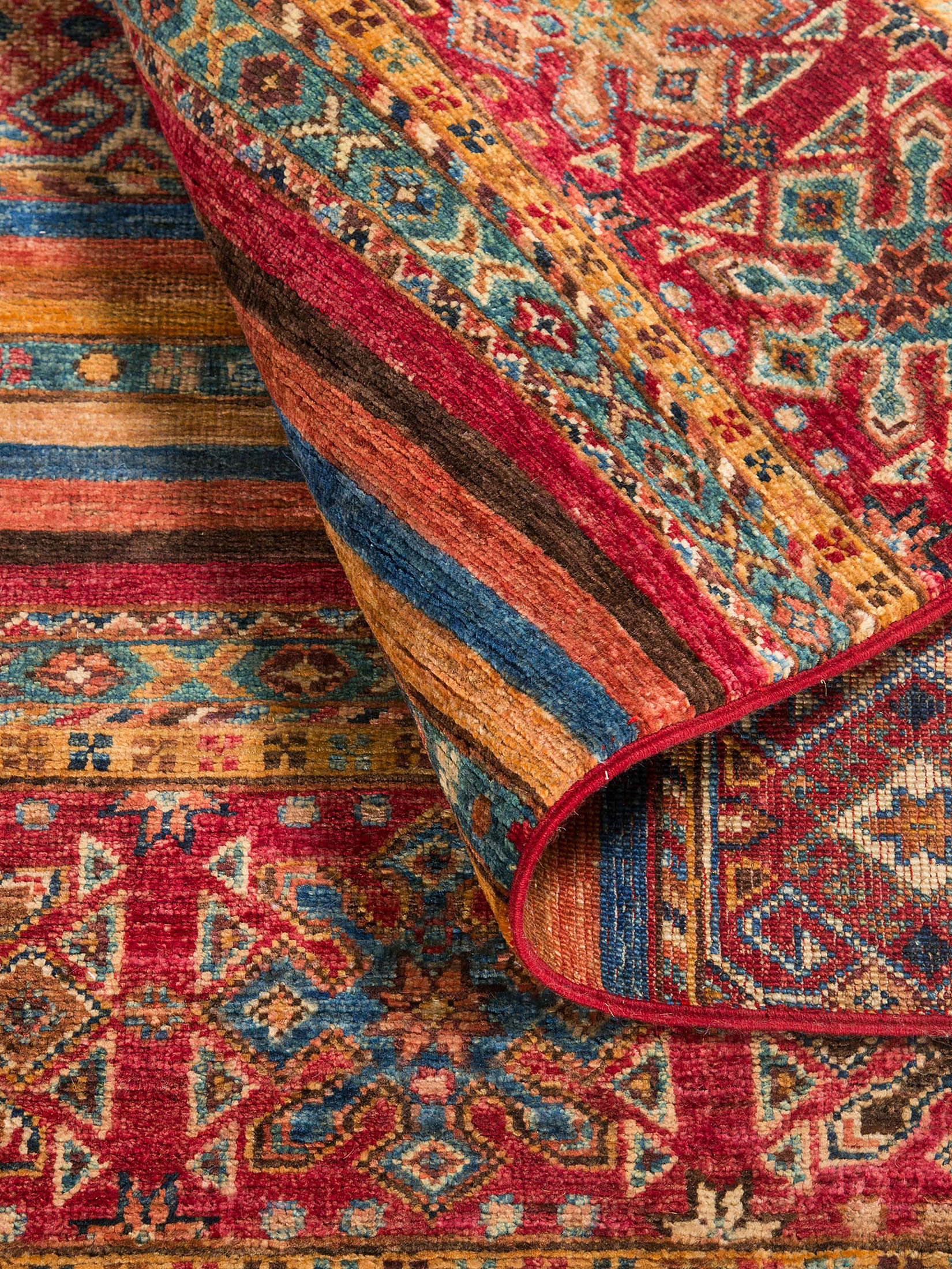 Chobi Schal ca. 100 x 144 cm, Unikat / Einzelstück
