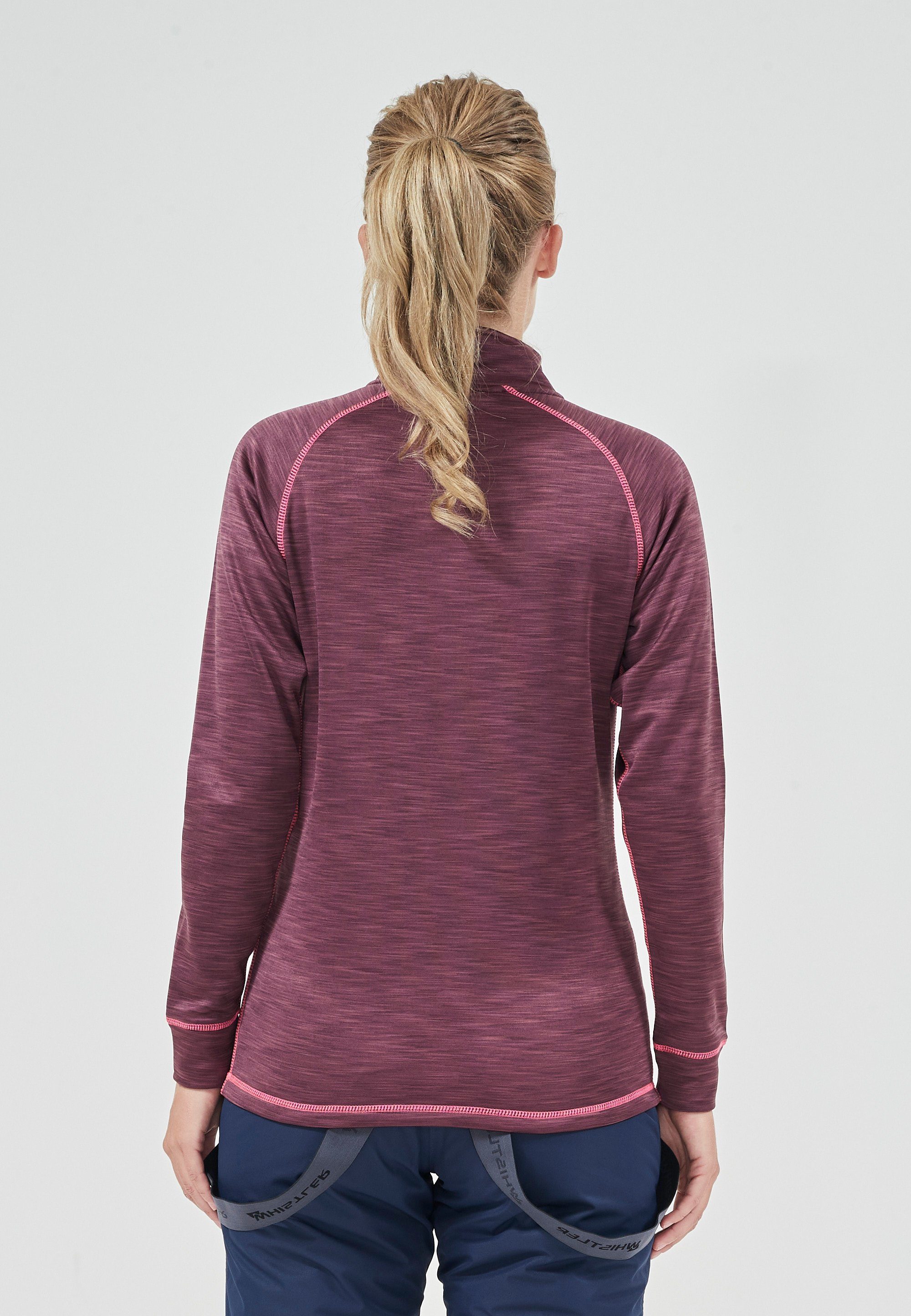 WHISTLER Strickpullover BARTLETT MELANGE mit schnell trocknender Technologie
