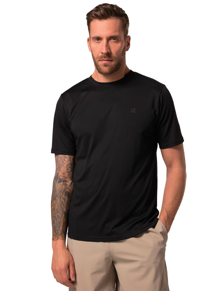JP1880 Kurzarm T-Shirt in schwarz günstig kaufen