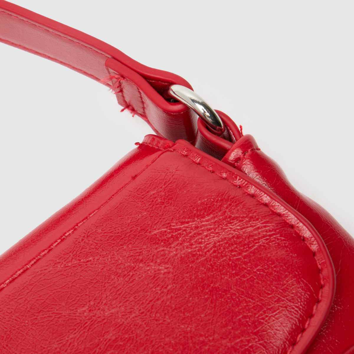 schuh röd jade axelväska