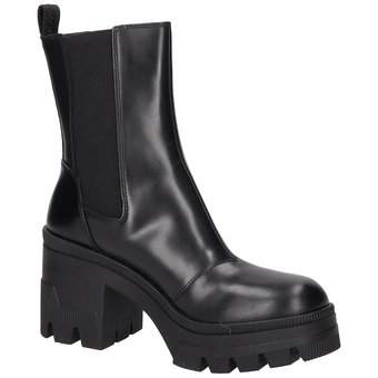 Calvin Klein Chunky Heeled Chelsea Boot in schwarz