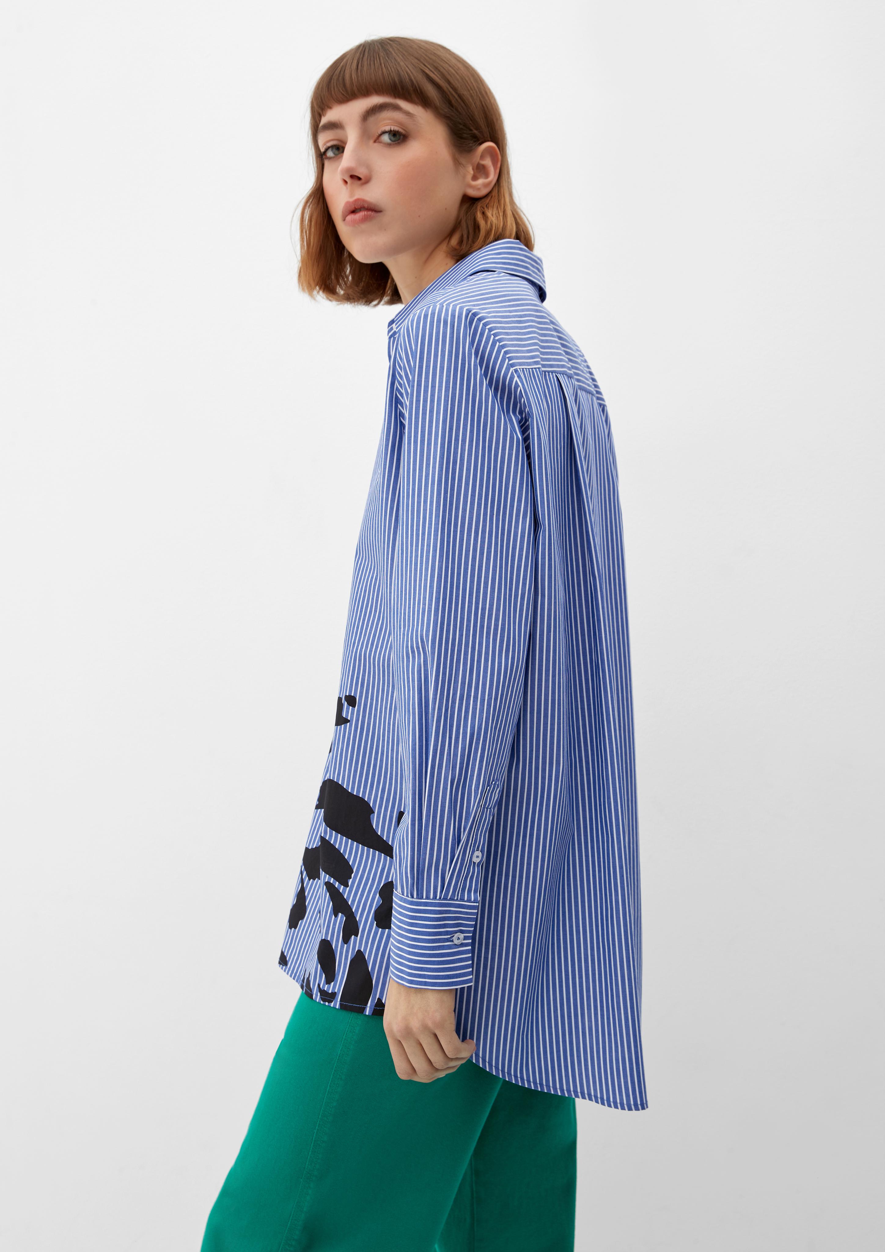 Longbluse mit Artwork  2128386-50F0