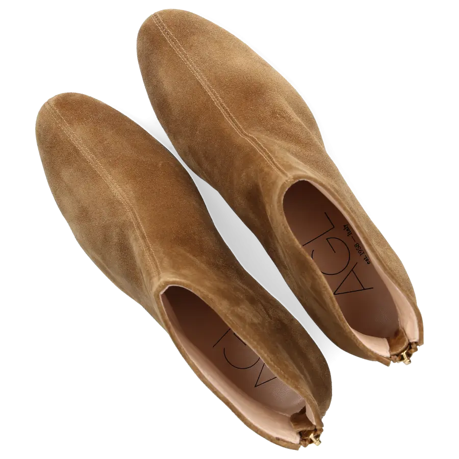AGL Attilio Giusti Leombruni - Klassische Stiefeletten OLGA Veloursleder - braun