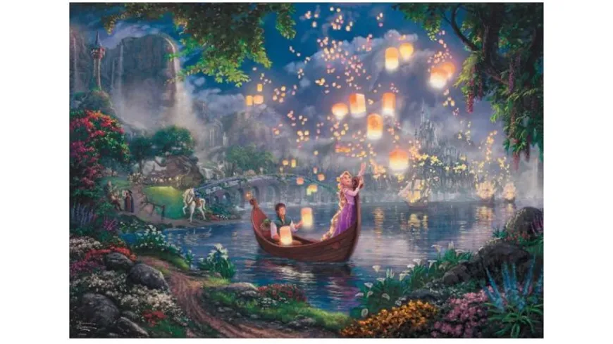 Schmidt Spiele - Erwachsenenpuzzle - Thomas Kinkade:  Rapunzel, 1000 Teile