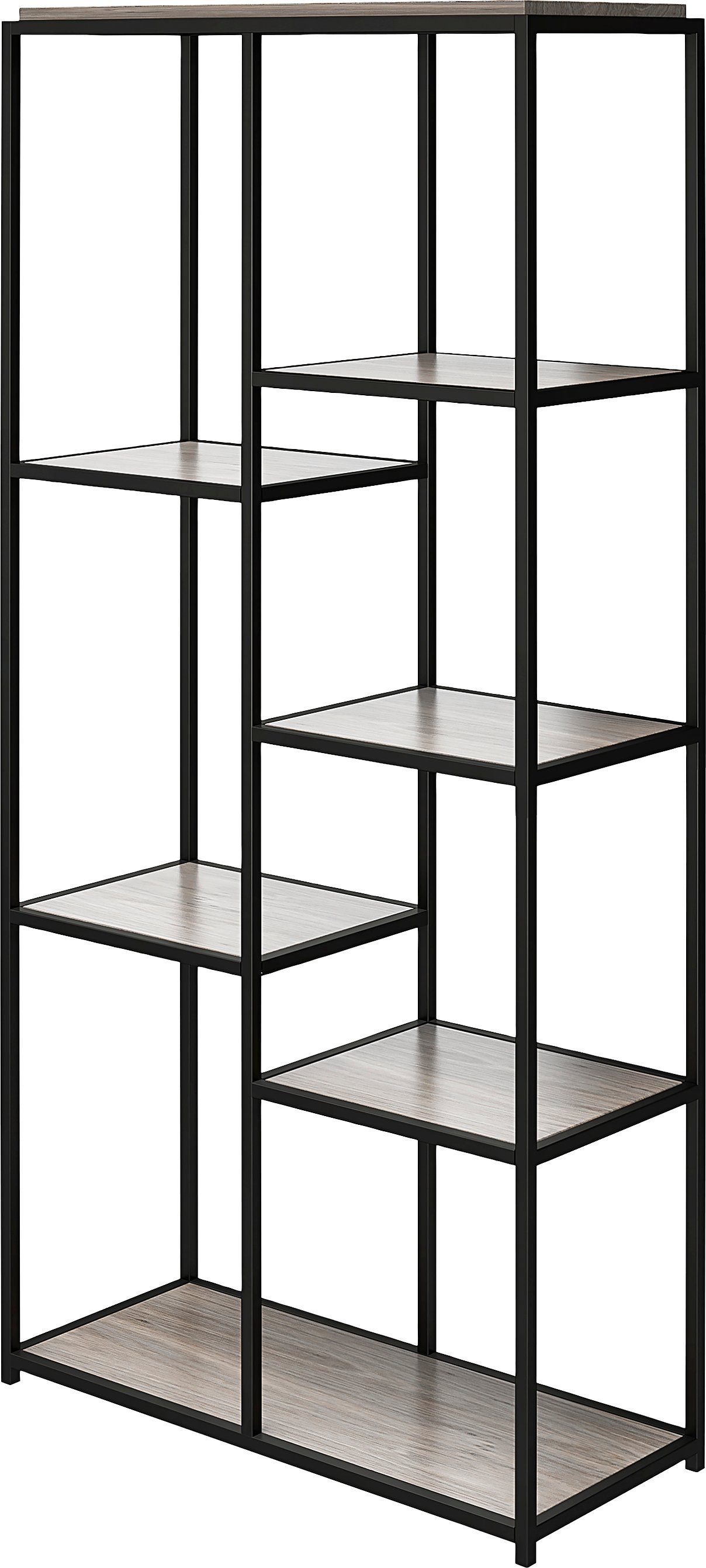 Dorel Home Aktenregal Quincy, 1-tlg., Metallregal, modern, Breite 86,5 cm, Höhe 180 cm