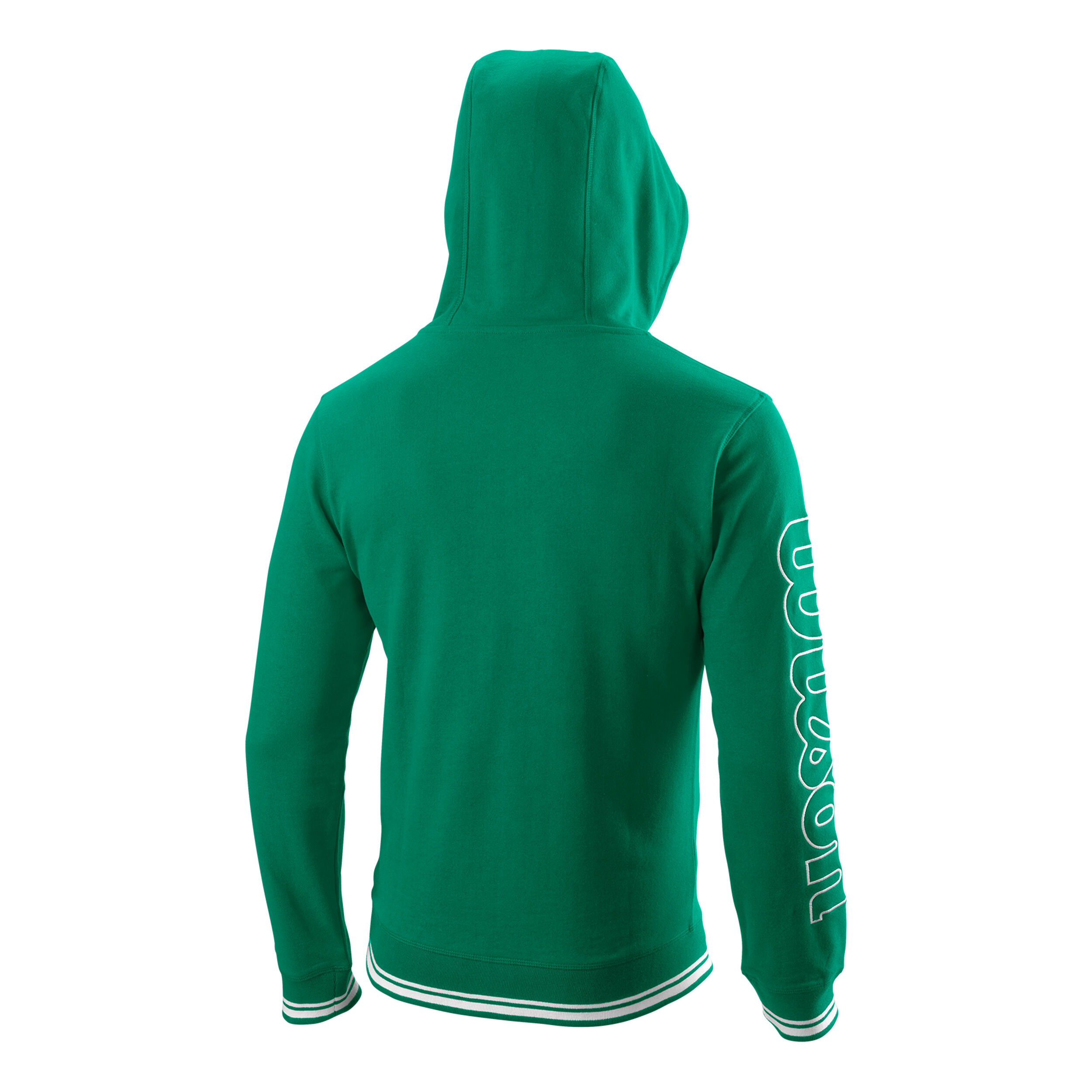Sweatjacke Herren - Grün, Weiß