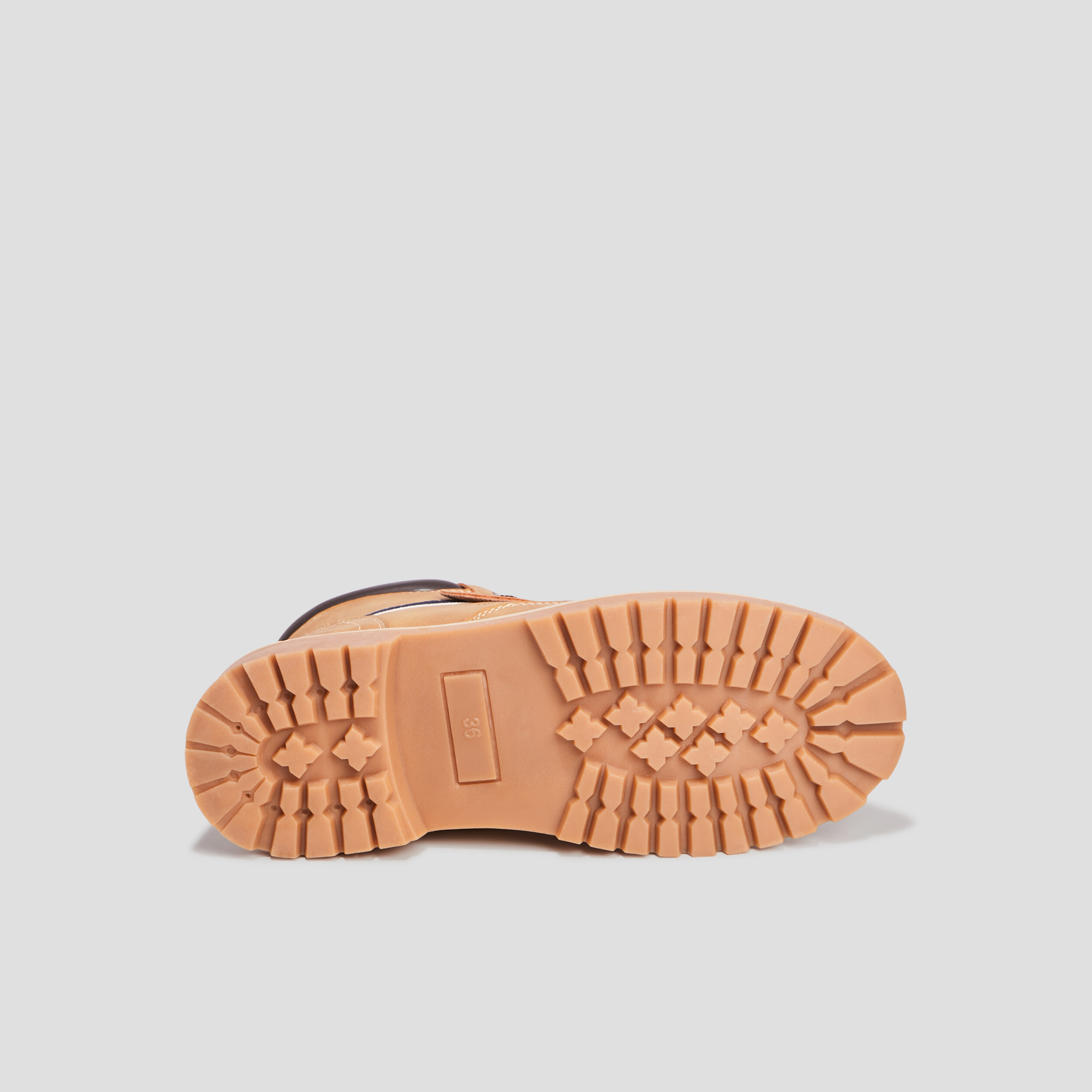 Bottines zippées camel garçon | La Halle