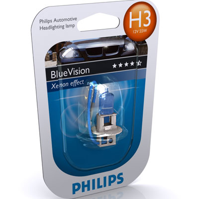 Philips Blue Vision H3 Glühlampe, 1 Stück - ATU