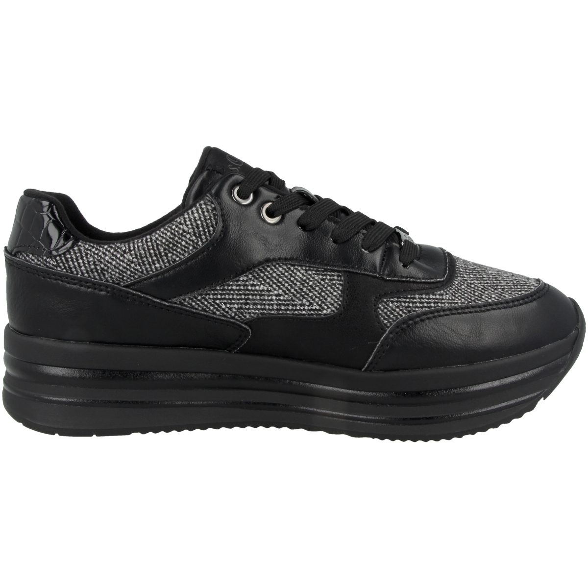 s.Oliver 5-23628-37 Sneaker Low schwarz