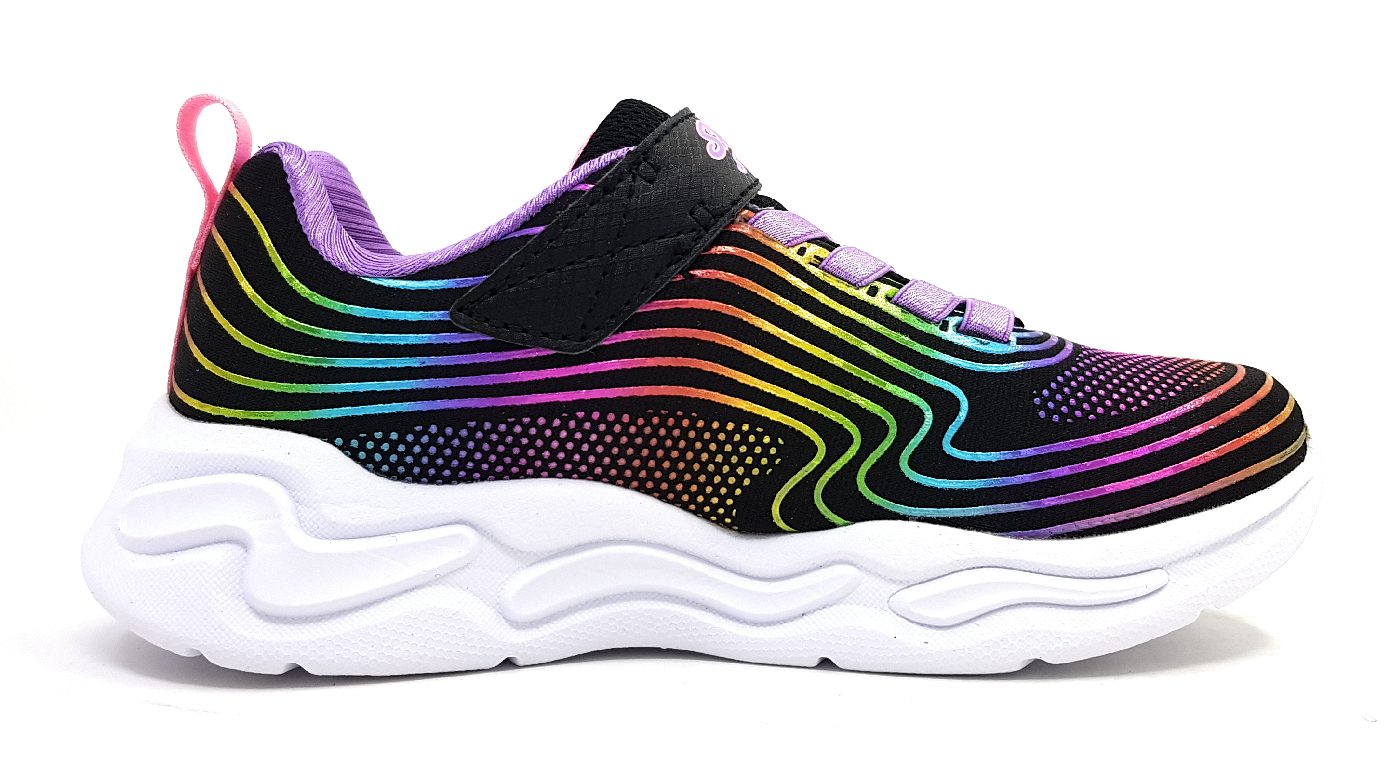 Skechers Wavy Beans 302338L Mehrfarbig BKMT Black