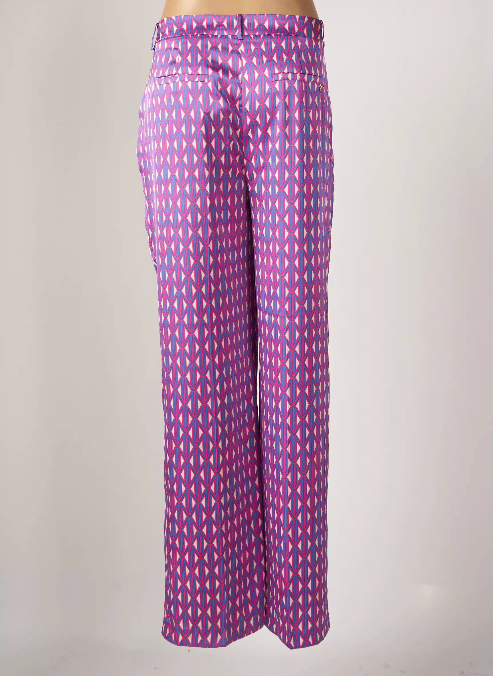 Lola Casademunt Pantalons Droits Femme couleur bleu