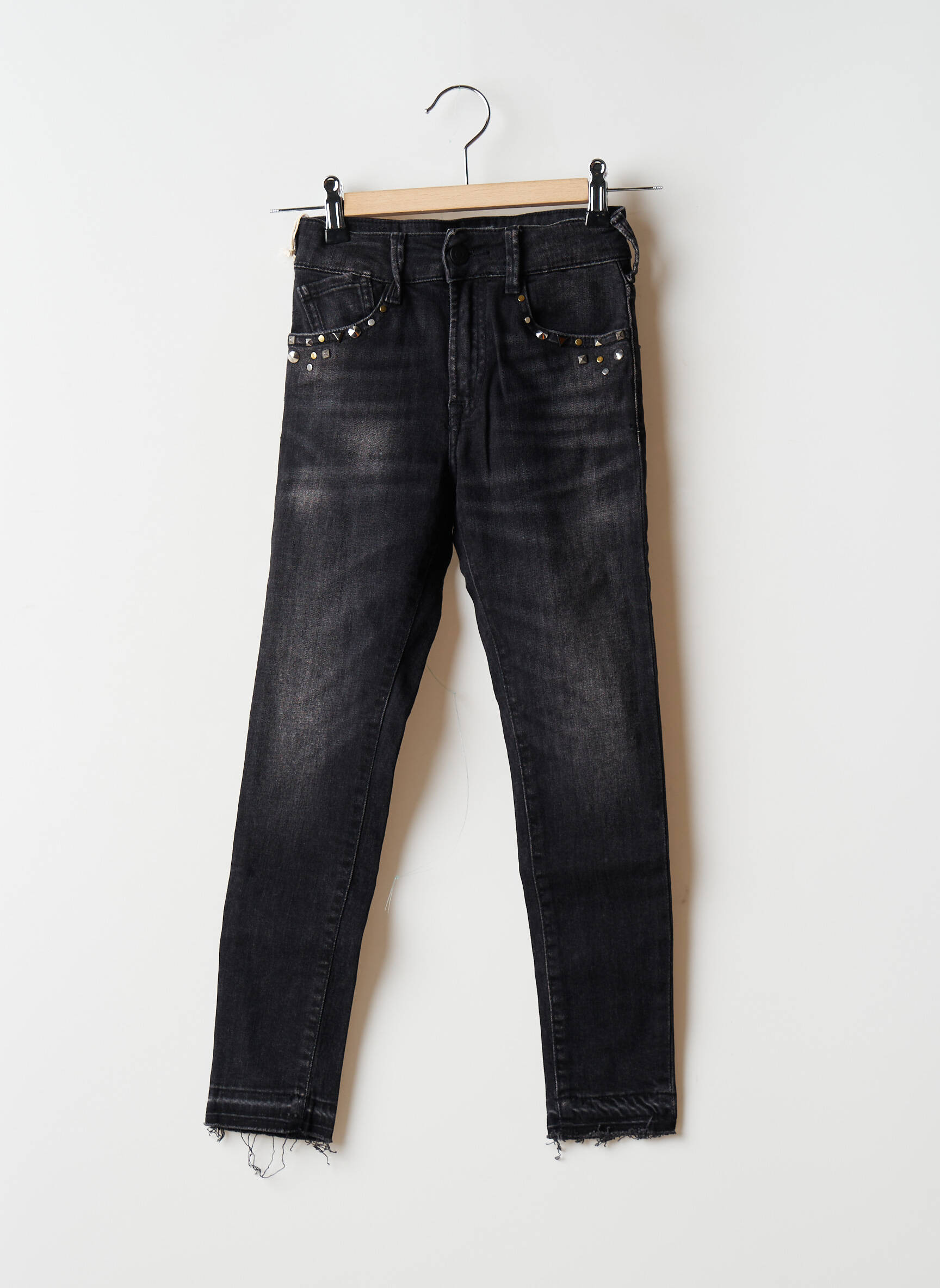 Le Temps Des Cerises Jeans Coupe Slim Fille couleur noir