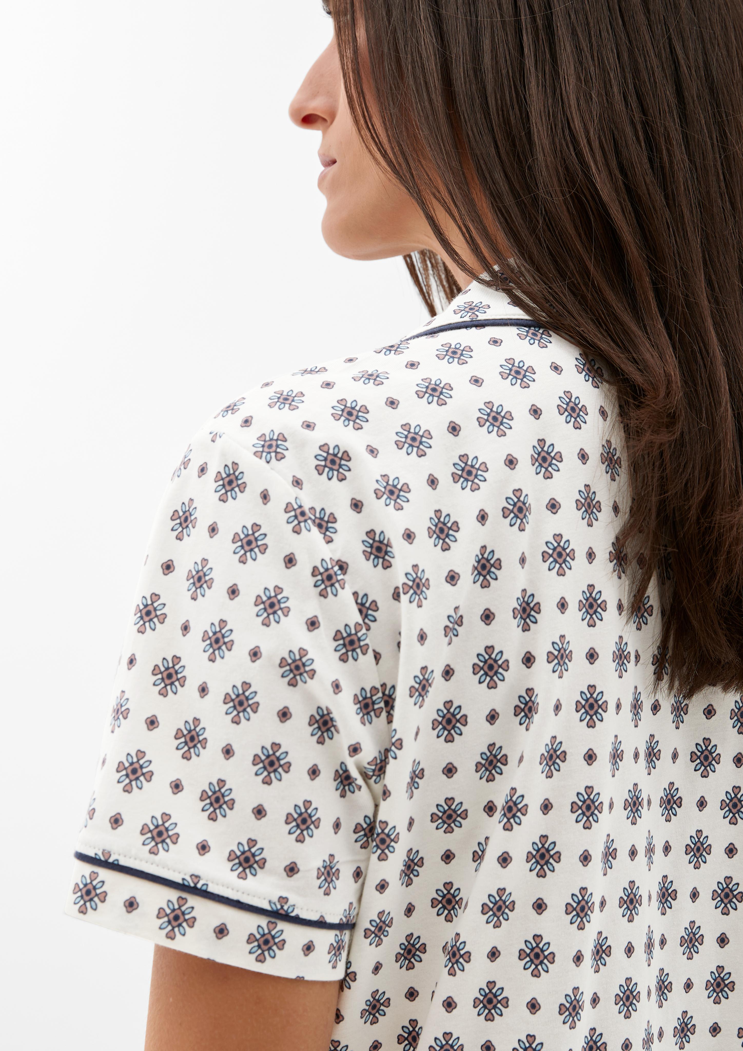 Kurzer Pyjama aus Jersey  6007461-8500