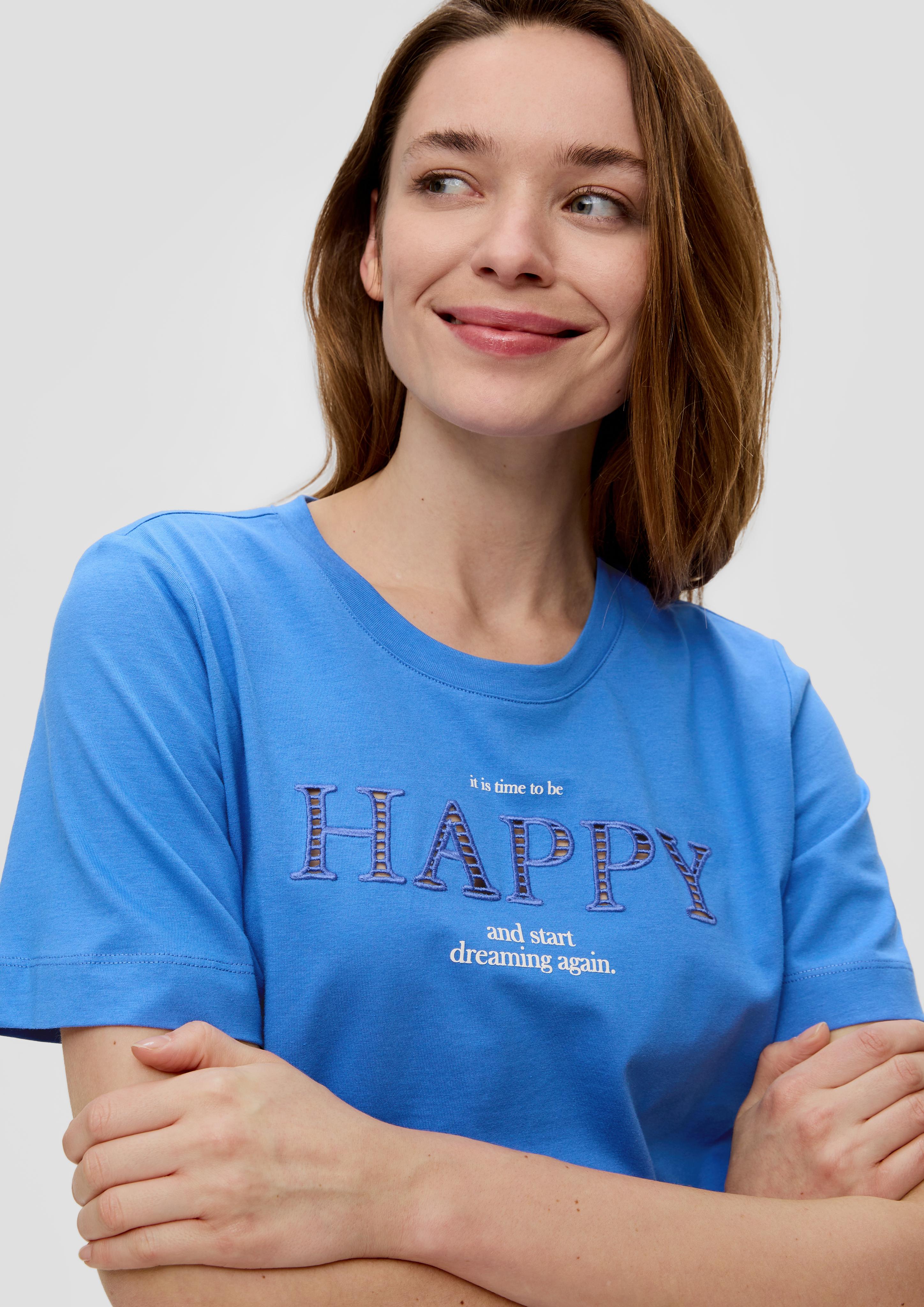 T-Shirt mit Frontprint  2144448-55D0