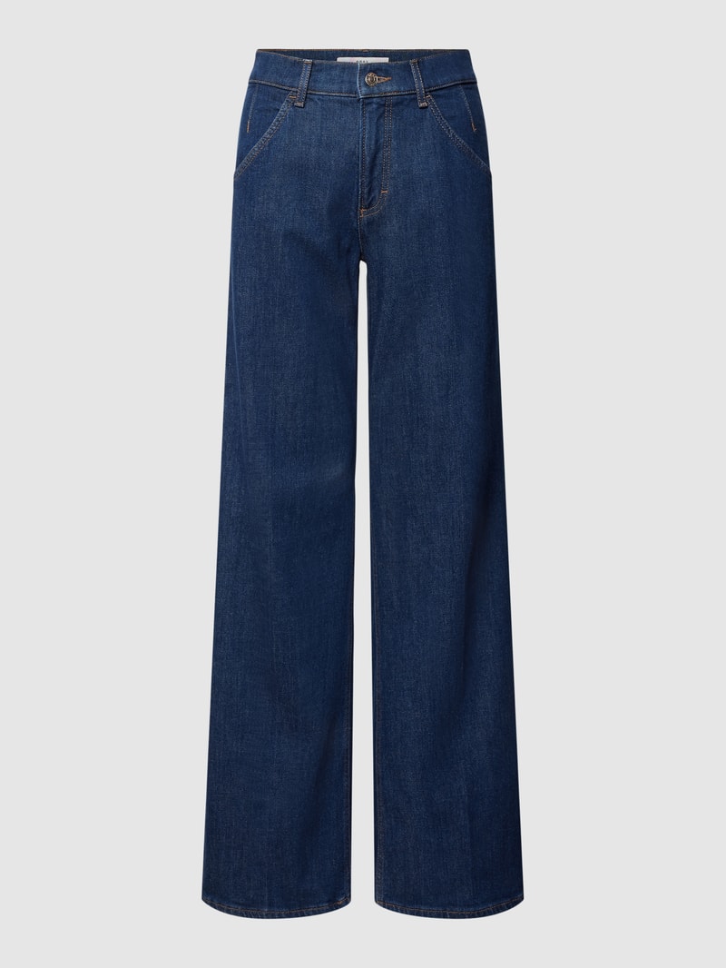 Jeans im 5-Pocket-Design Modell 'MAINE' in marineblau