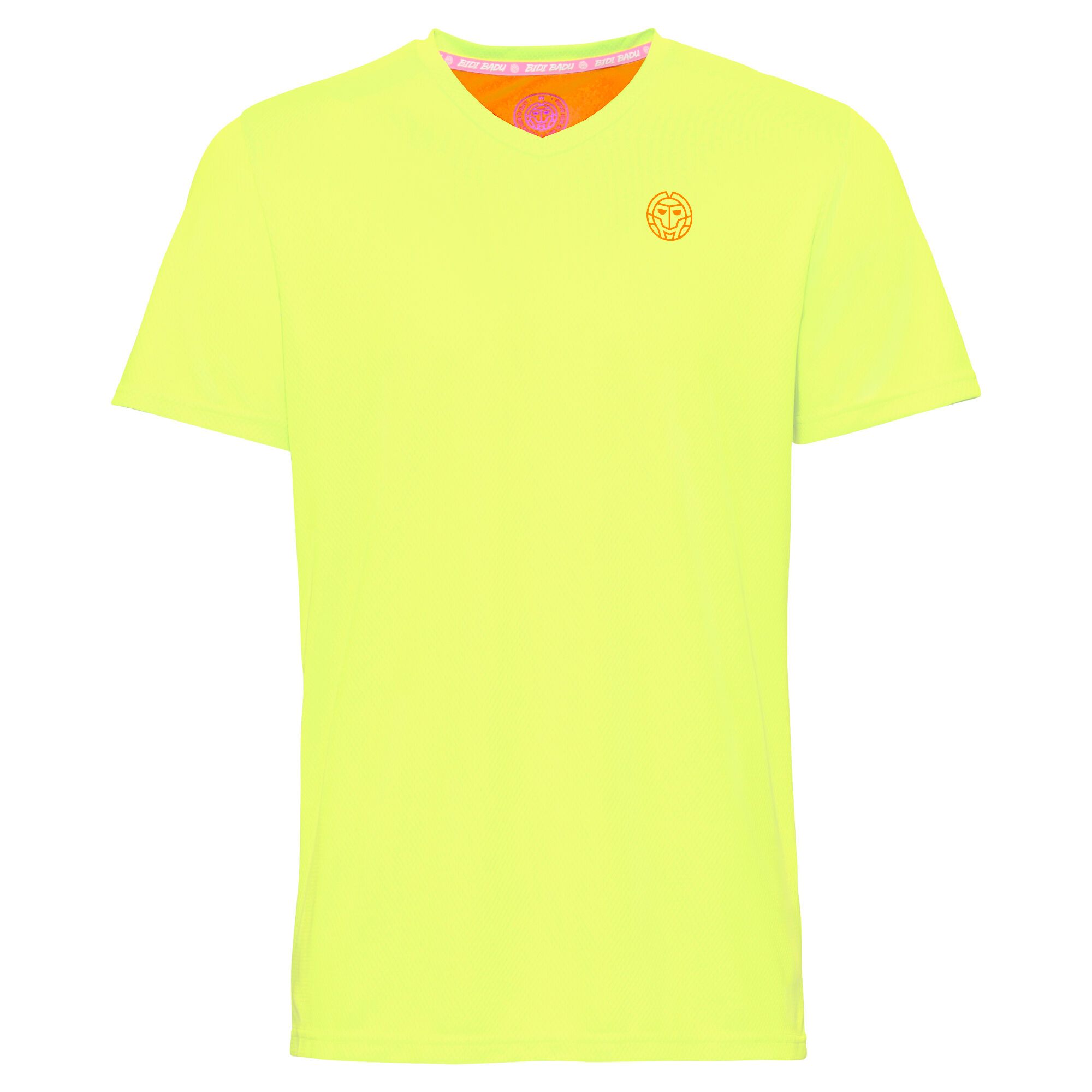 Ted Tech T-Shirt Herren - Neongelb, Orange