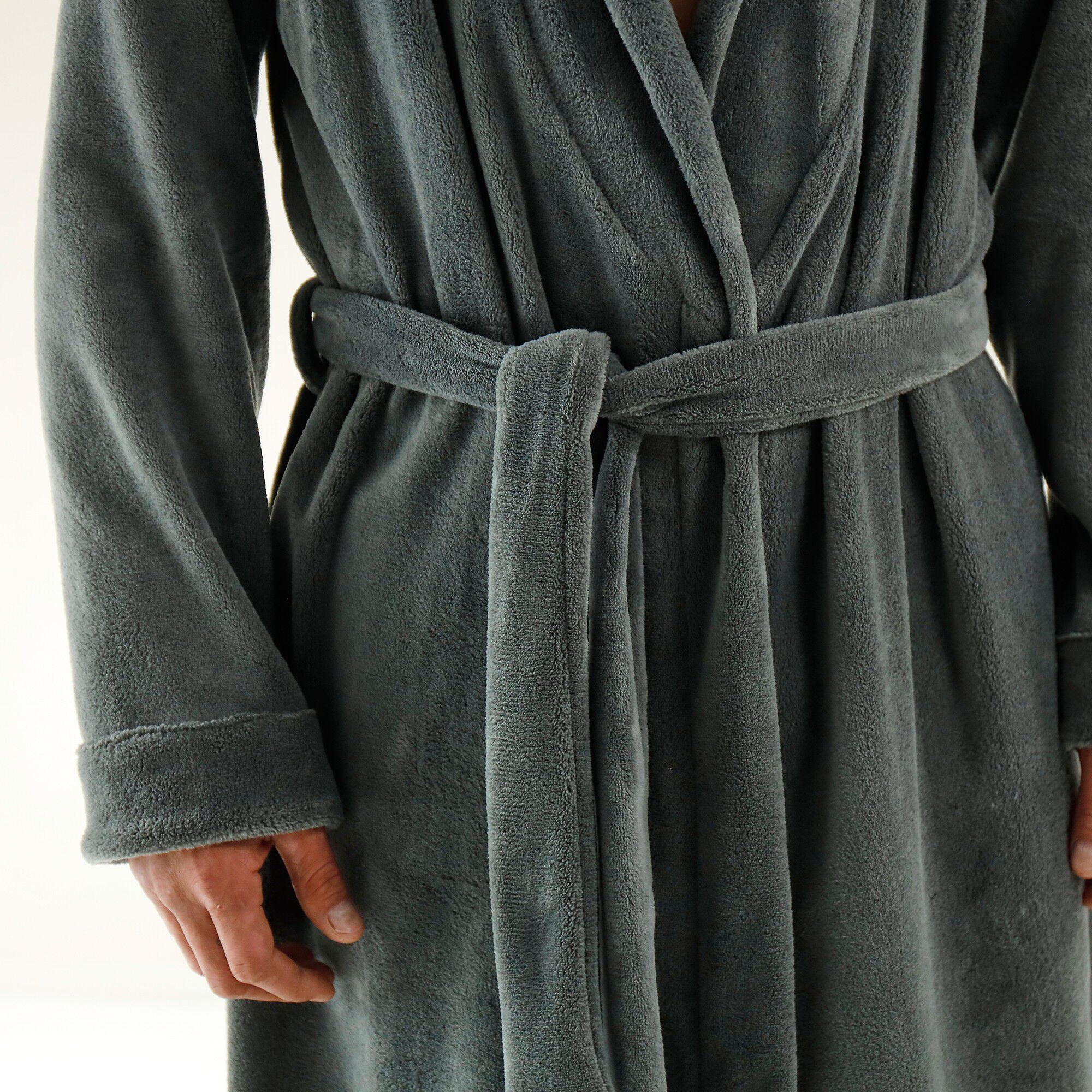 Robe de chambre toucher peluche