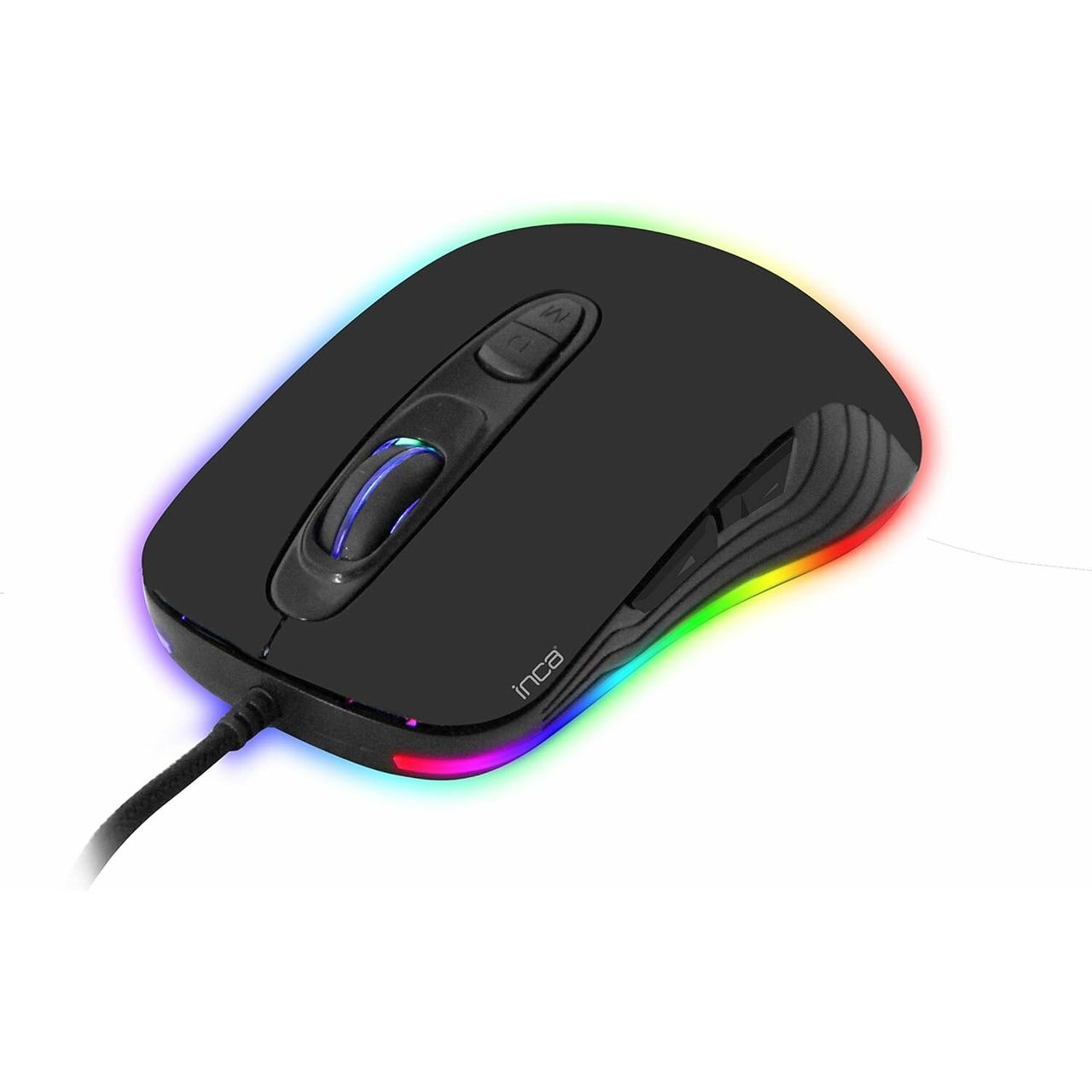 Inca PHALDOR RGB Makro Tastem Professional Gaming Maus schwarz