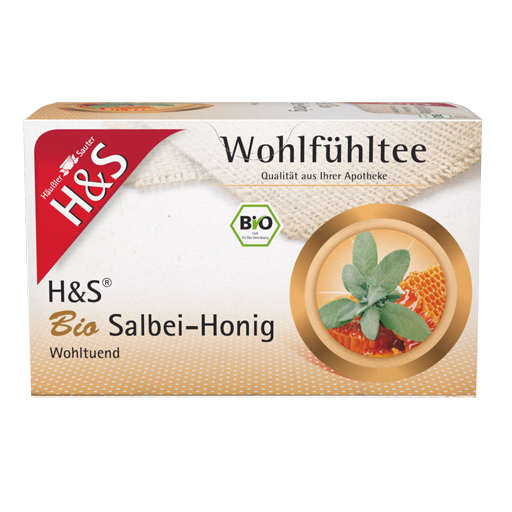 H&S Bio Salbei-Honig Filterbeutel  20X2 g  Filterbeutel
