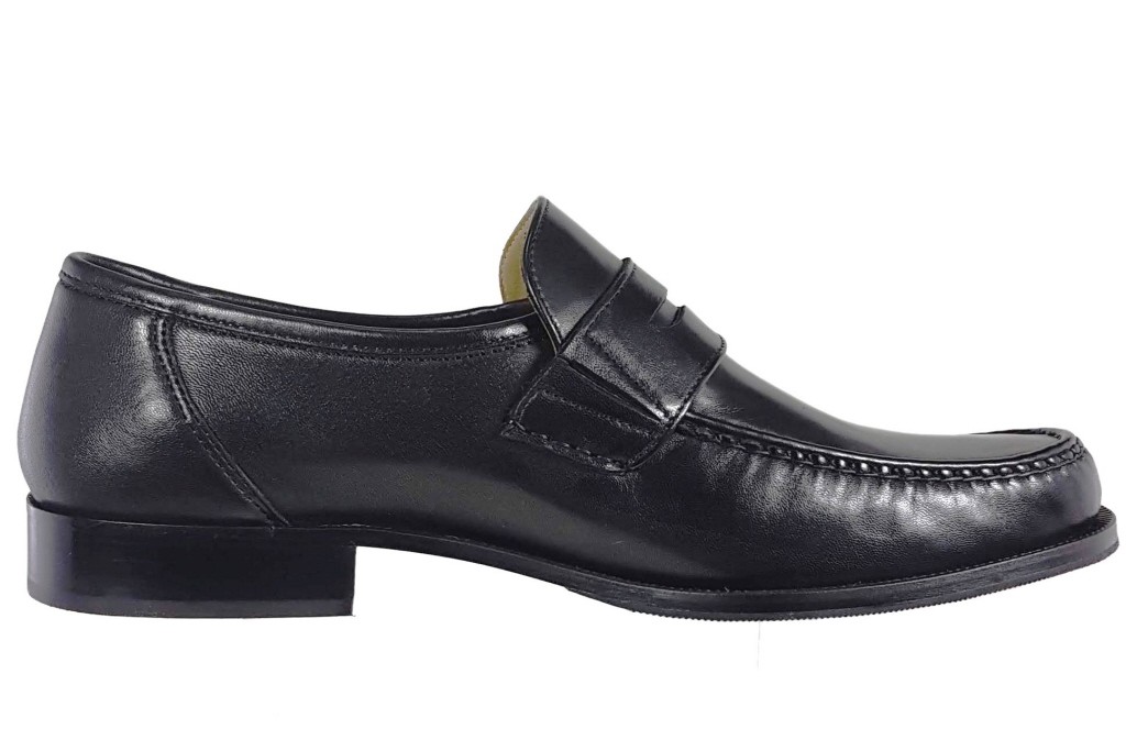 FRETZ MEN Klassische Slipper schwarz