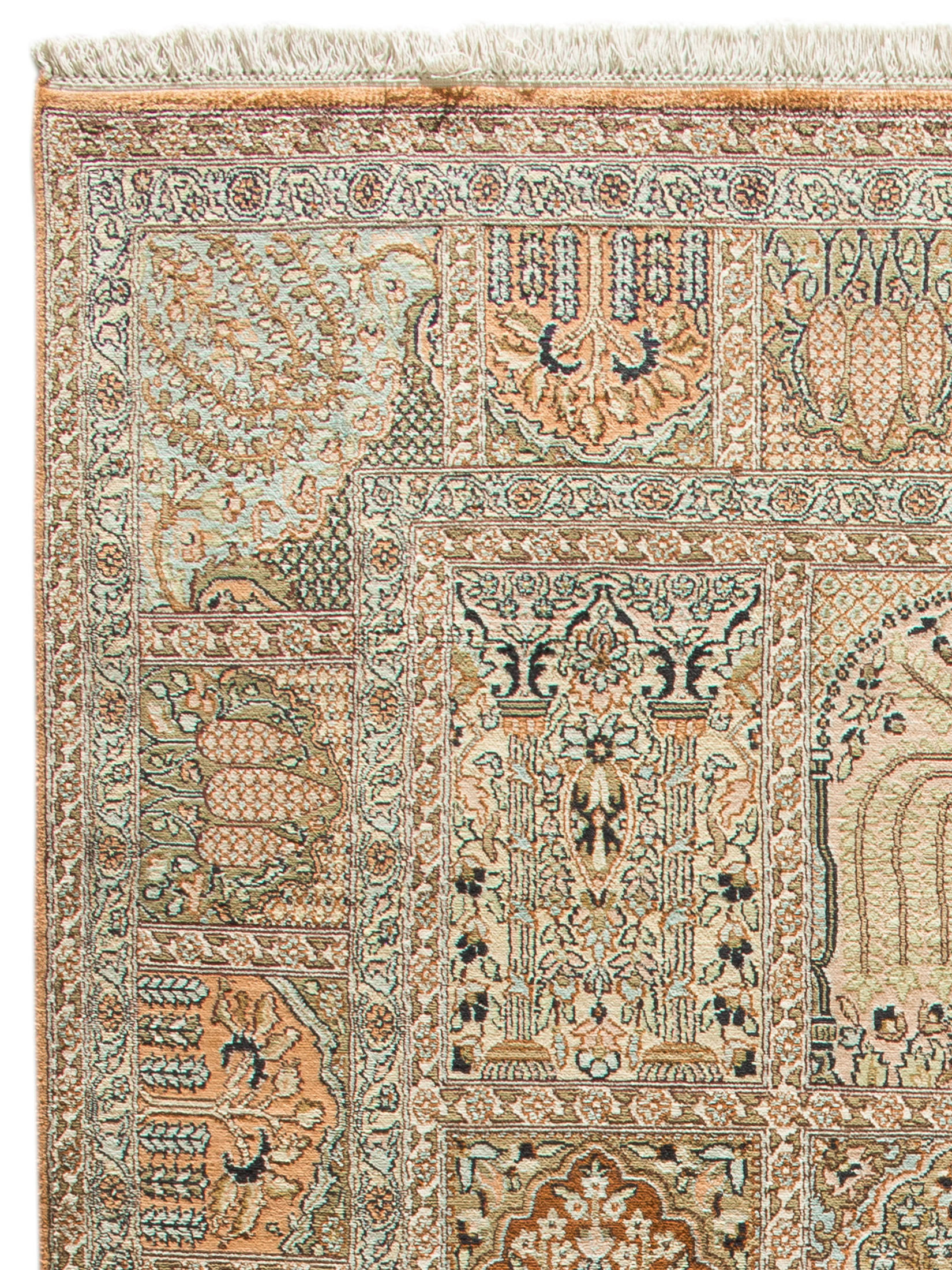 Kaschmir Seide 18/18 ca. 238 x 324 cm, Unikat / Einzelstück