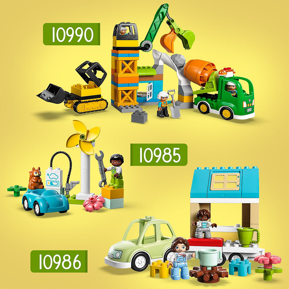 LEGO® DUPLO 10985 Windrad und Elektroauto