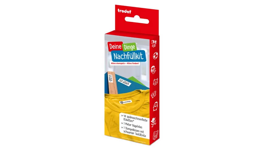 WEDO Trodat Stempel Refill-Set schwarz