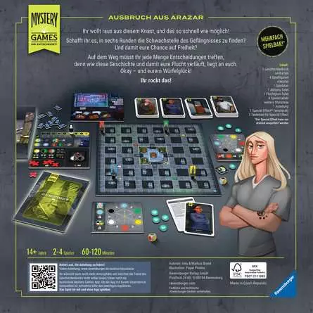 Mystery Games - Der Ausbruch aus Arazar - Spiel ab 14 Jahren