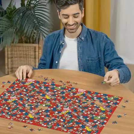 Puzzle 1000 Teile - Challenge Super Mario