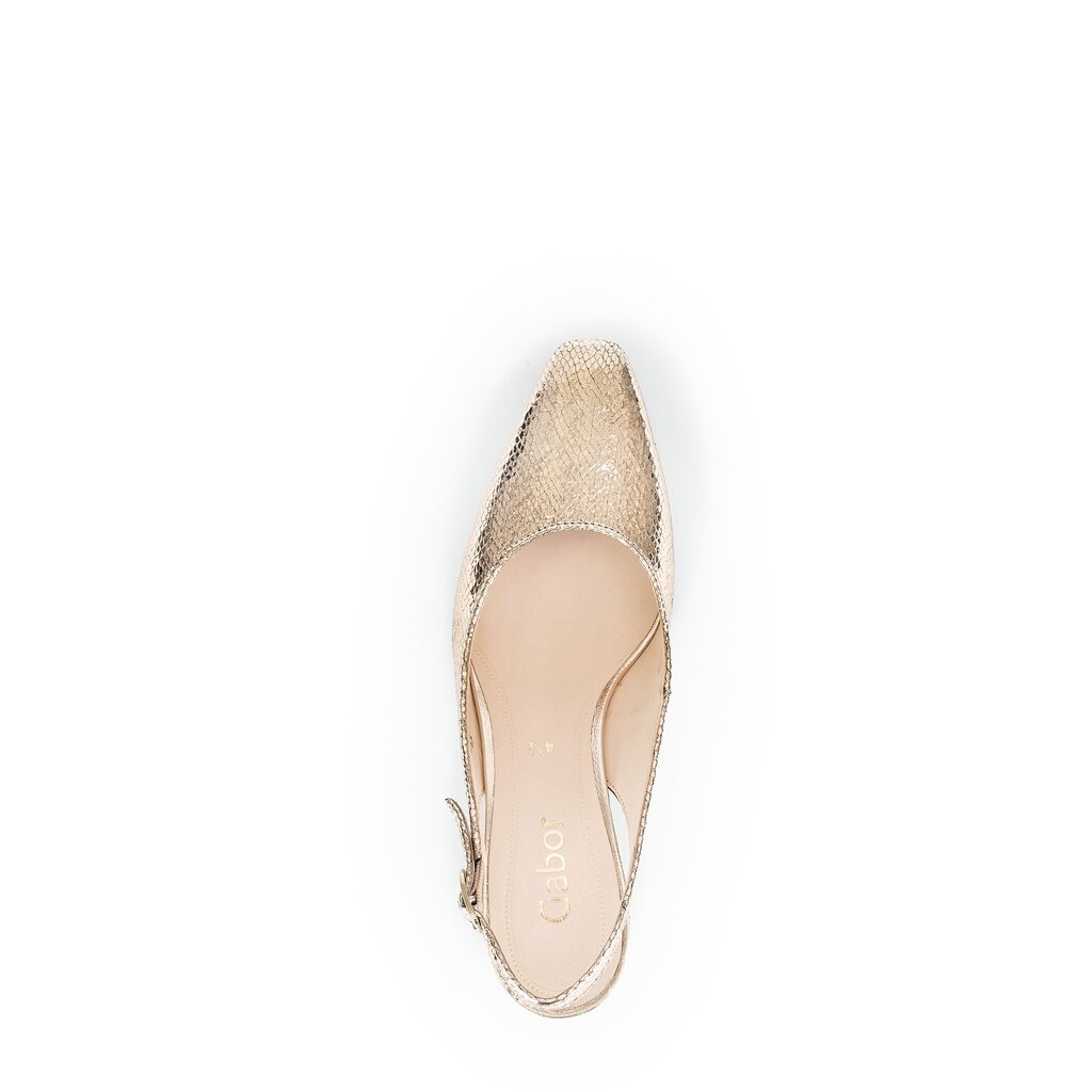 Gabor fashion Slingpumps gold