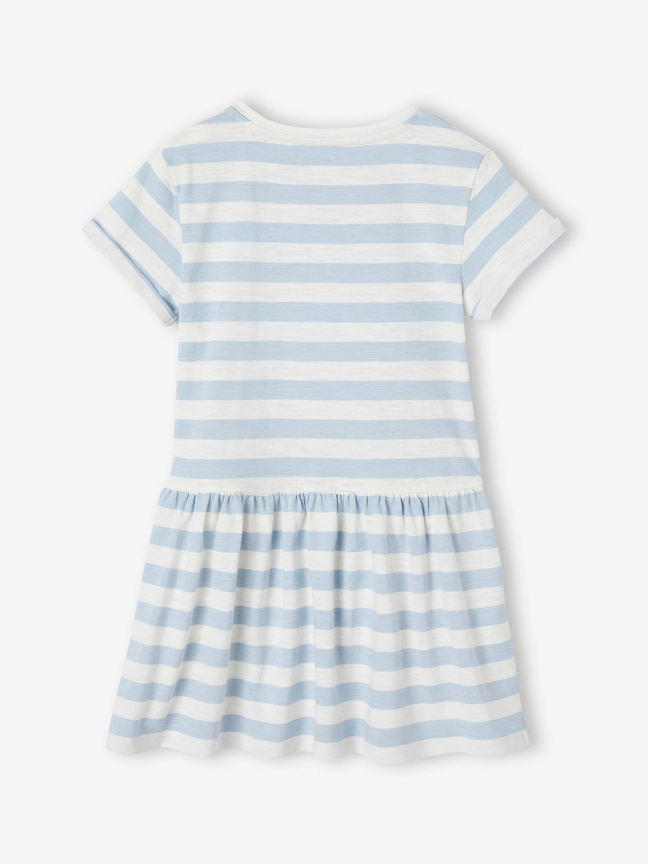 Vertbaudet Mädchen Shirtkleid BASIC Oeko-Tex - hellrosa