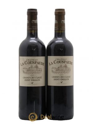 Château la Couspaude Grand Cru Classé  2007 - Lot de 2 Bouteilles
