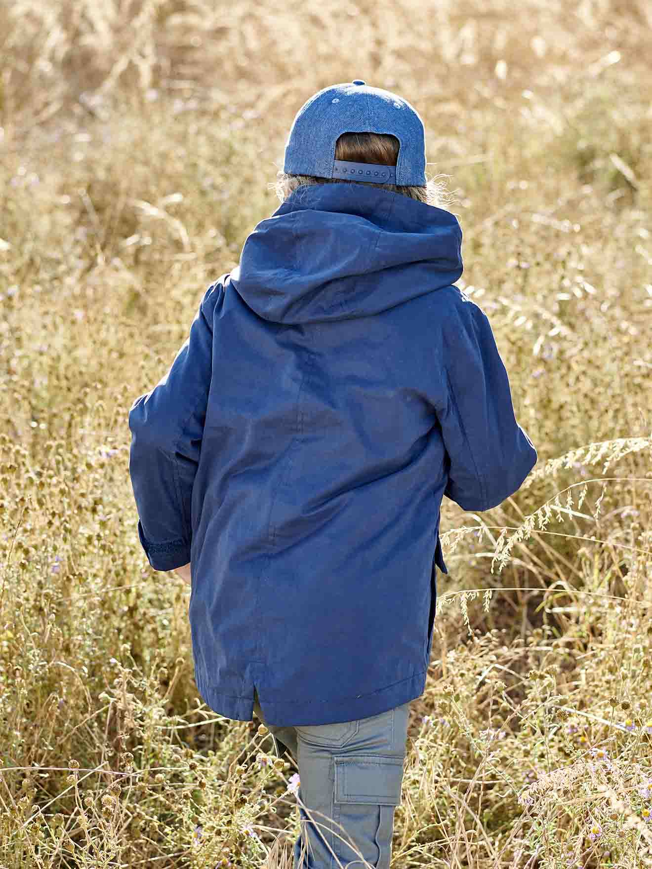 Vertbaudet Jungen 3-in-1-Jacke mit Recycling-Polyester - marine