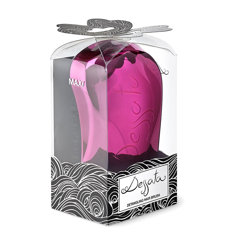 Dessata Bright Fushia Brosse cheveux démêlante Maxi