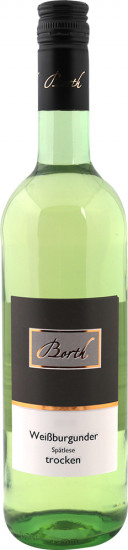 2022 Weißburgunder trocken - Weingut Borth